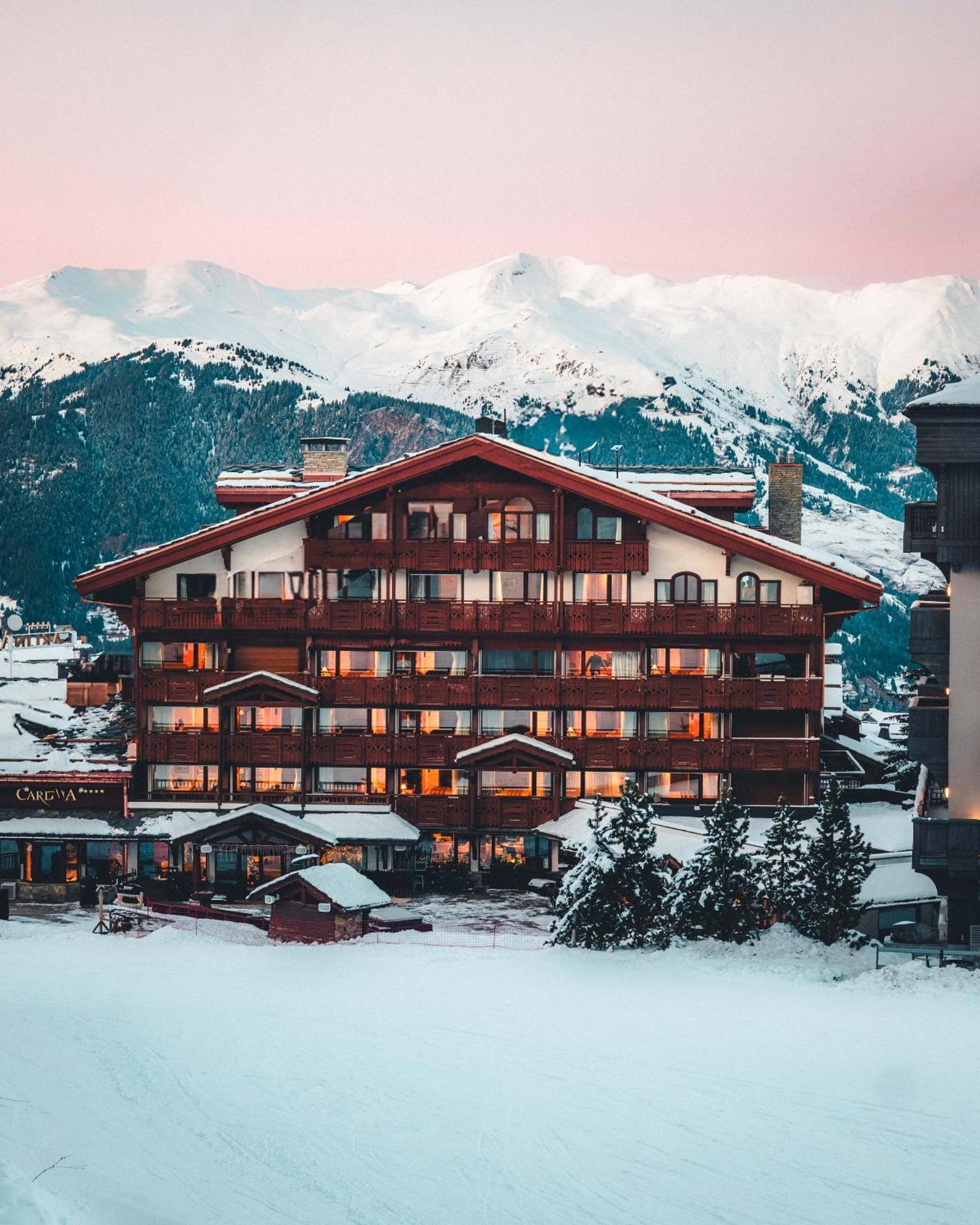 Hotel Carlina Куршевель Экстерьер фото